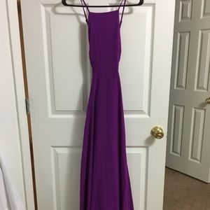 Lulus formal purple maxi dress